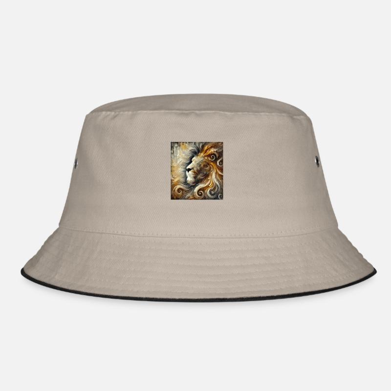 Abstract Lion Bucket Hat