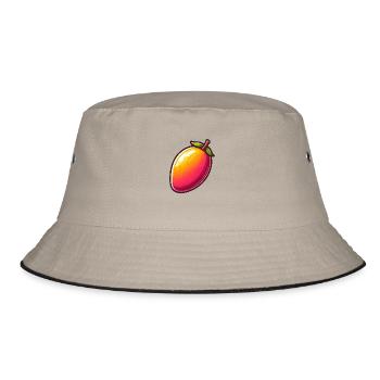 Mango large fruit - Bucket Hat - khaki/black - Front