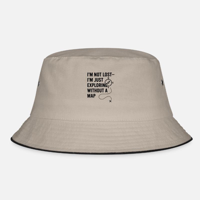 0002 explore without map Bucket Hat