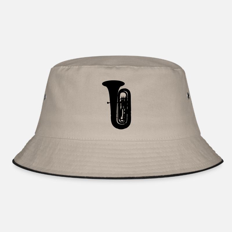 Tuba - Bucket Hat - Khaki/Schwarz