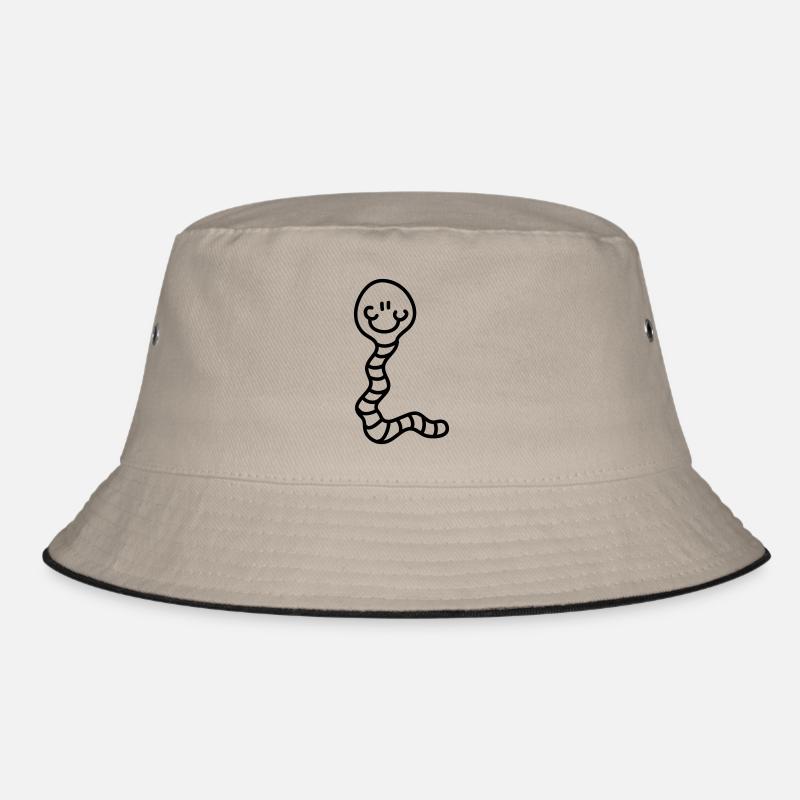 Worm - Line Bucket Hat