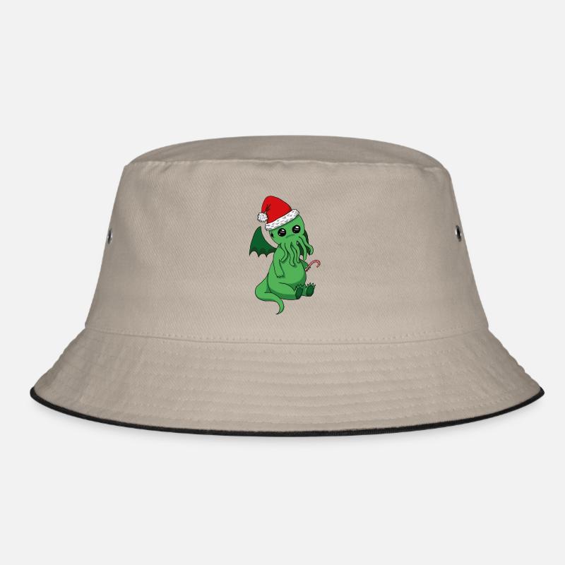 Weihnachts Cthulhu Bucket Hat