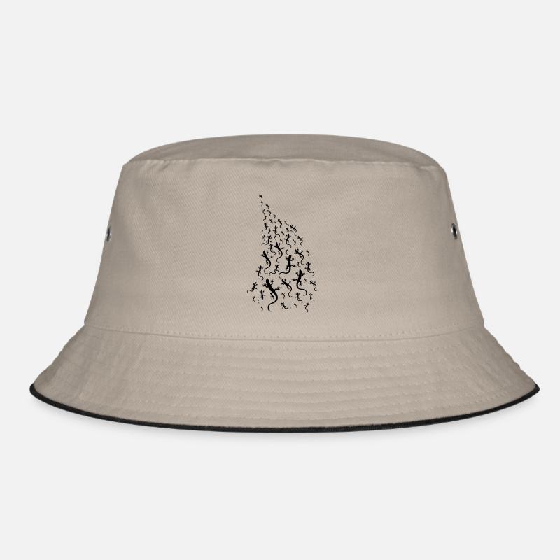 Lizards chasing a dragonfly Bucket Hat
