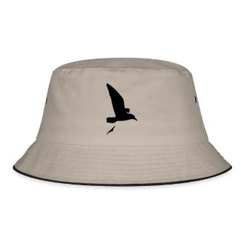 Moeve_scheiss - Bucket Hat - Khaki/Schwarz - Vorne