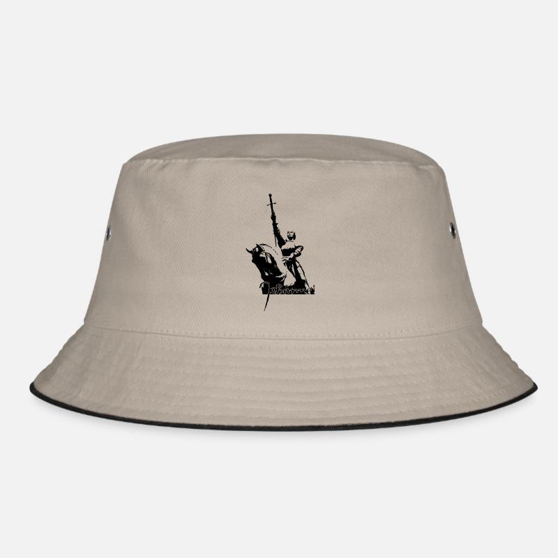 joan of arc - Bucket Hat - khaki/black