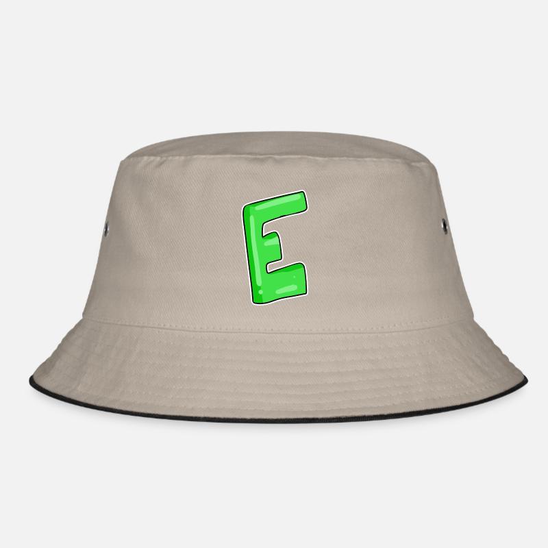 Buchstabe E Anfangsbuchstabe Bucket Hat