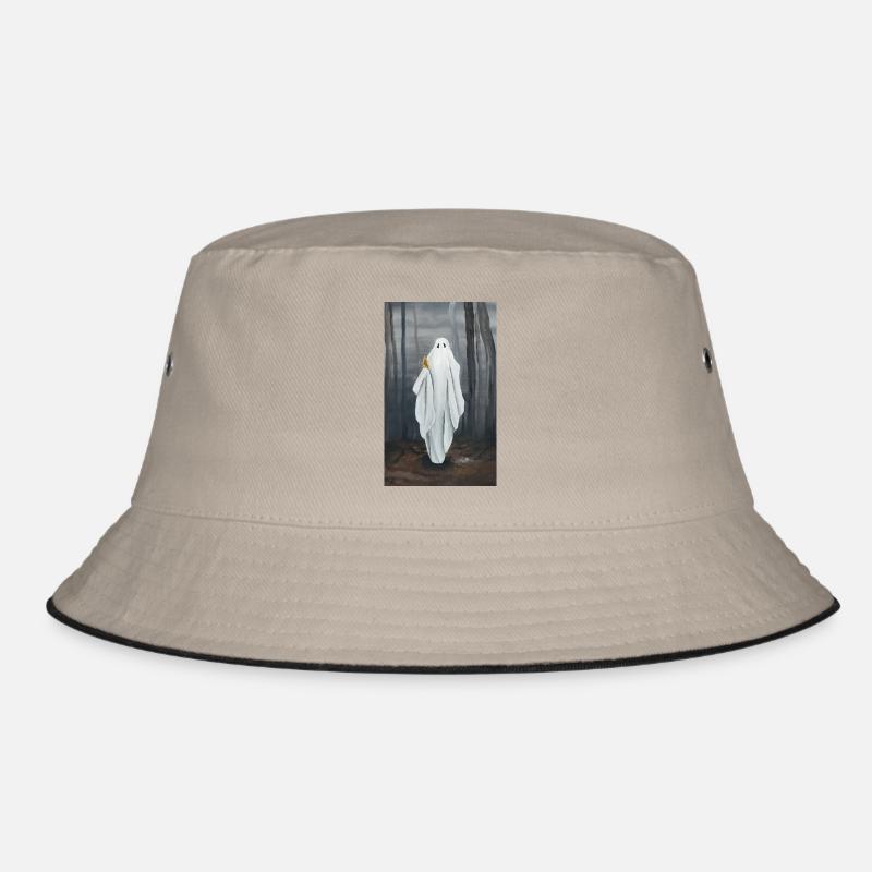 Gespenst mit Blümchen Bucket Hat