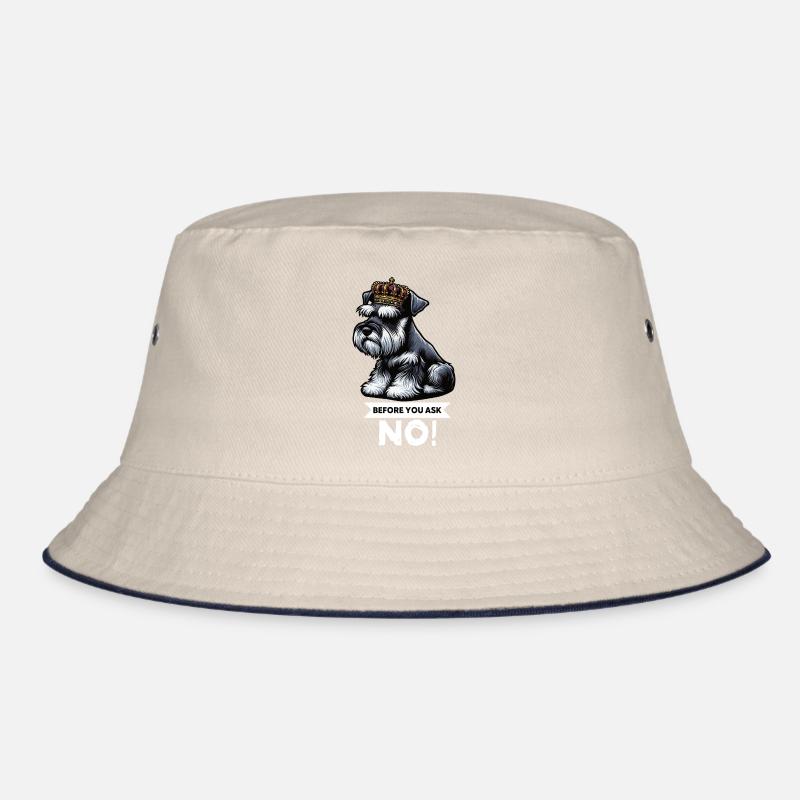 Before You Ask Schnauzer Riesenschnauzer   Bucket Hat