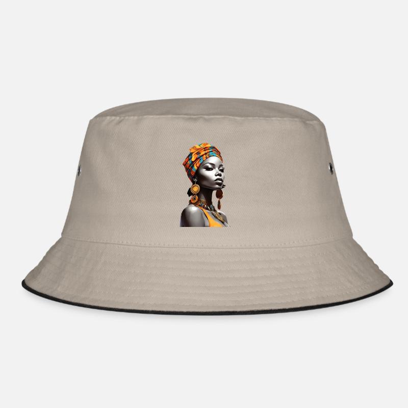 Afro Cultural Elegance Bucket Hat