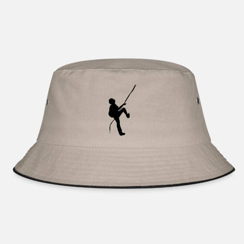 Climbing - Bucket Hat - Khaki/Schwarz
