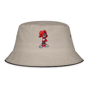 Little Devil - Bucket Hat - khaki/black - Front