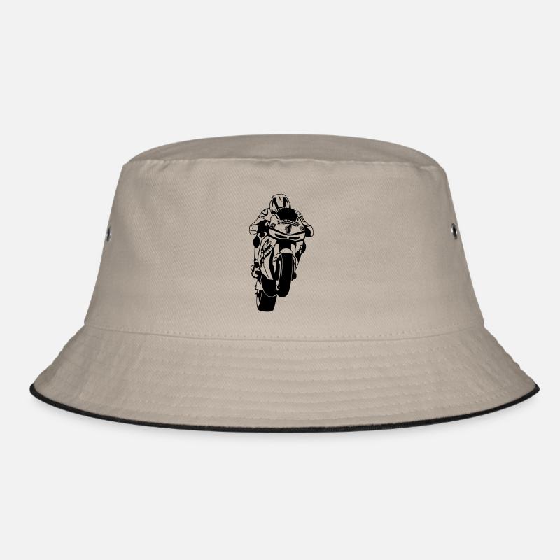 MotoGP - Bucket Hat - Khaki/Schwarz