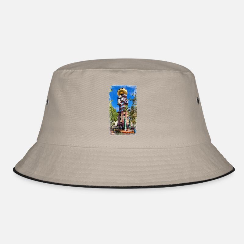 Hundertwasserturm beim Kuchlbauer Bucket Hat