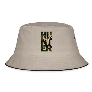 HUNTER Jäger - Bucket Hat - Khaki/Schwarz - Vorne