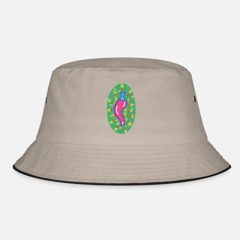 Feurige Chilischote Bucket Hat
