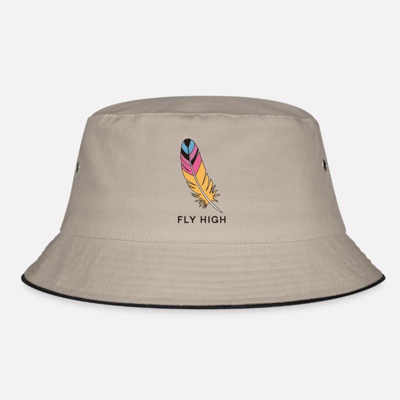 FEATHERS FLY HIGH Bucket Hat