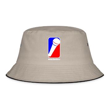 NBArtist Natural Born Artist Vollblutmusiker Hoch - Bucket Hat - Khaki/Schwarz - Vorne