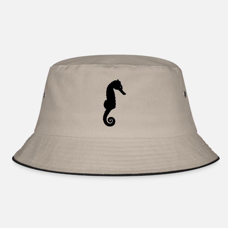 cheval de mer - Bob - kaki/noir