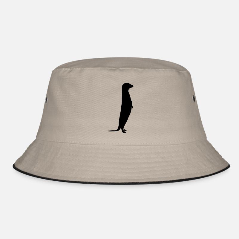 Erdmännchen // Surikate // Afrika // afrikanisch Bucket Hat