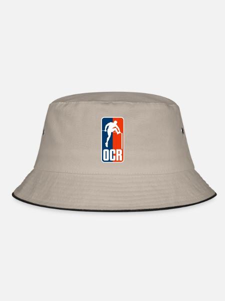 53392103-E351-455C-9FA0-400DA8A2D6BE - Bucket Hat - Khaki/Schwarz