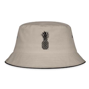 AD Geometric Pineapple - Bob - kaki/noir - Devant