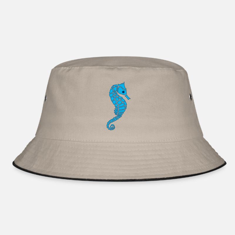 Hippocampe bleu Bob