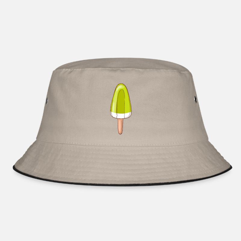 Eis Speiseeis Eiskrem Eiscreme Kugeleis Eisbecher Bucket Hat