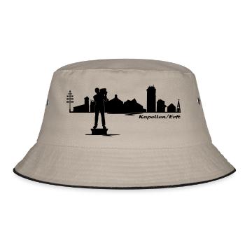 Chapels Classic - Bucket Hat - khaki/black - Front