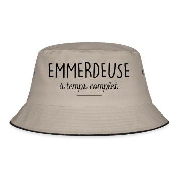 emmerdeuse a temps complet - Bob - kaki/noir - Devant