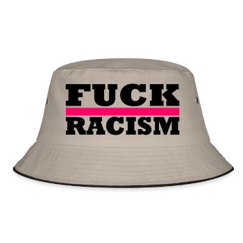 Baiser le racisme - Bob - kaki/noir - Devant
