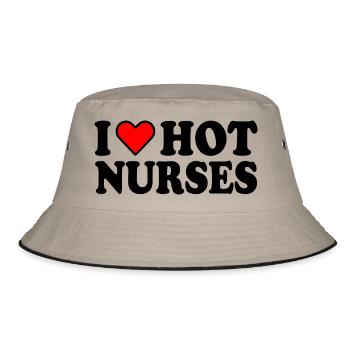 I love hot nurses - Bob - kaki/noir - Devant