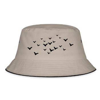 Oiseaux - Bob - kaki/noir - Devant