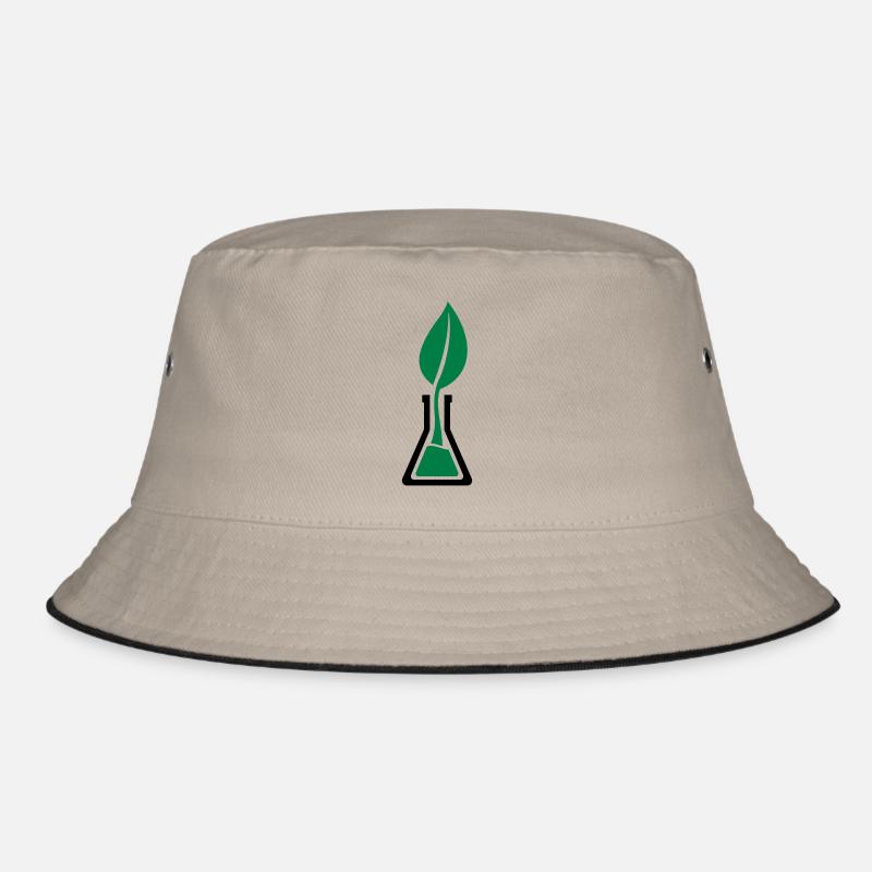 Test tube leaf Bucket Hat