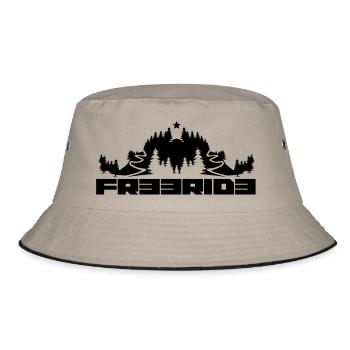 MTB Freeride - Bucket Hat - khaki/black - Front