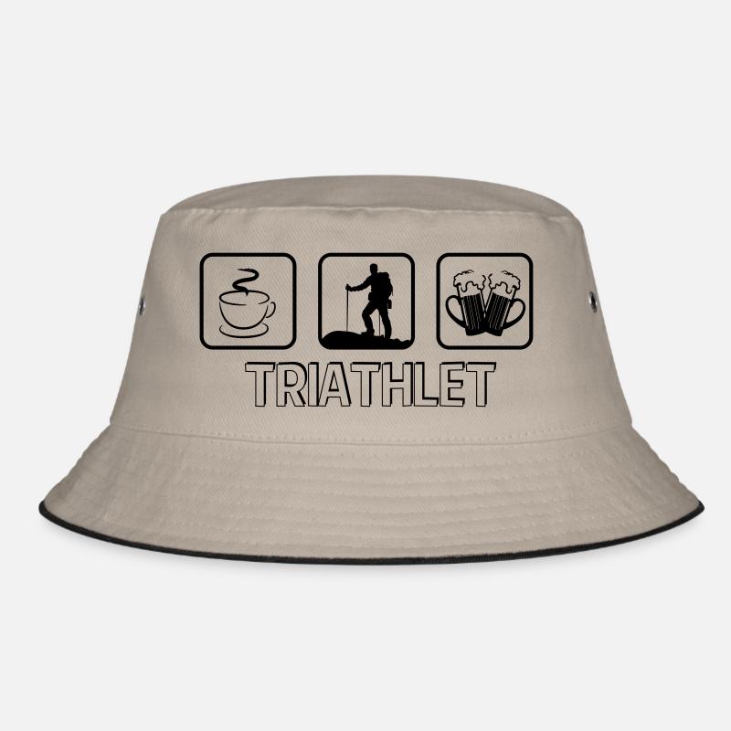 Triathlet Berg Wandern Bucket Hat