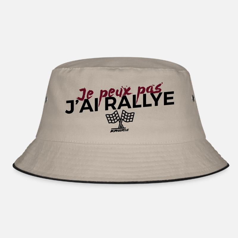 Je peux pas j'ai rallye - Bob - kaki/noir