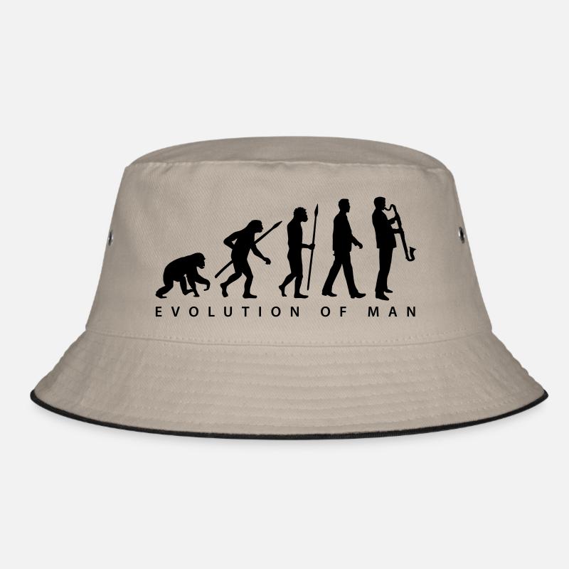 evolution_bass_klarinette_spieler_082013 Bucket Hat