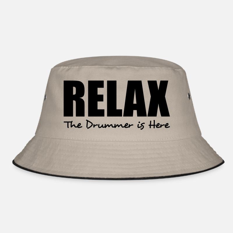 relax the drummer is here Bucket Hat
