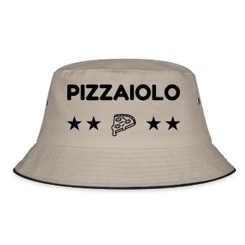 pizza / pizzaiolo / chef / italie / pizzaiola - Bob - kaki/noir - Devant