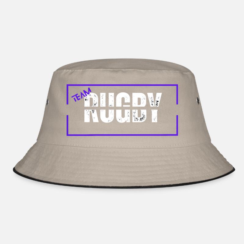 Mannschaft Rugby Blau Bucket Hat