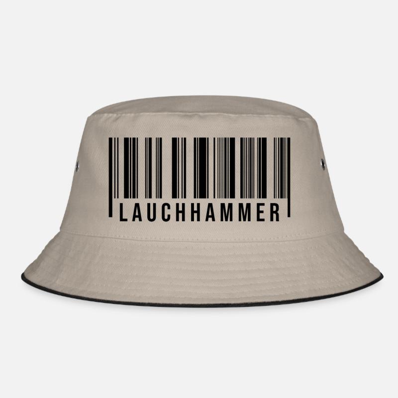 Lauchhammer Strichcode Bucket Hat