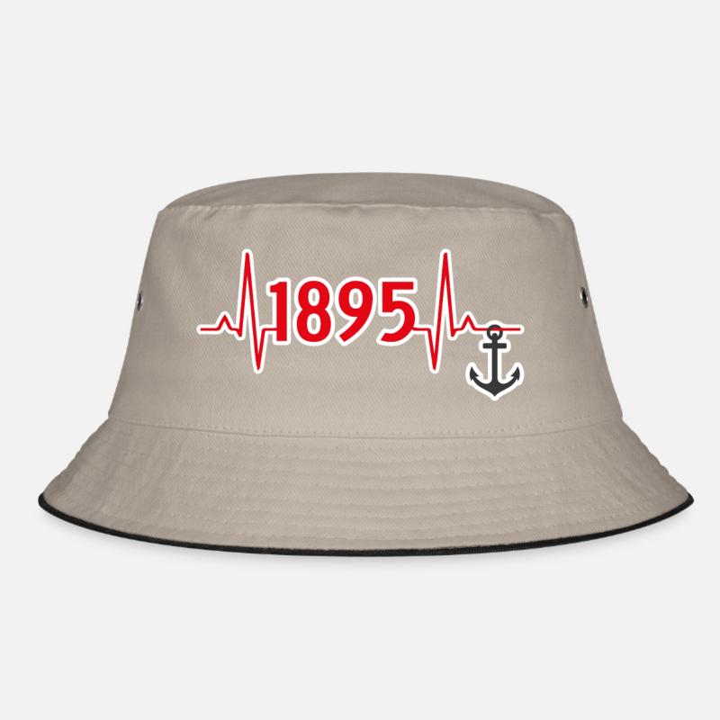 1895 mit Anker Bucket Hat