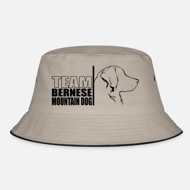 TEAM Bernese Mountain Dog Hunde Hund Wilsigns Bucket Hat