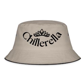 Chillerella 1 - Bucket Hat - Khaki/Schwarz - Vorne