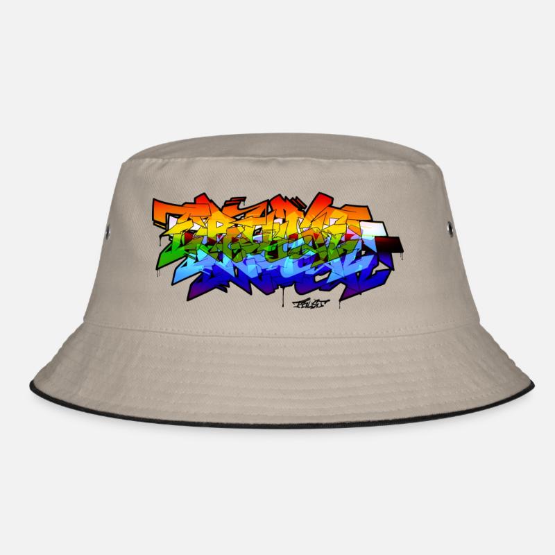 Spectrum Graffiti Bucket Hat