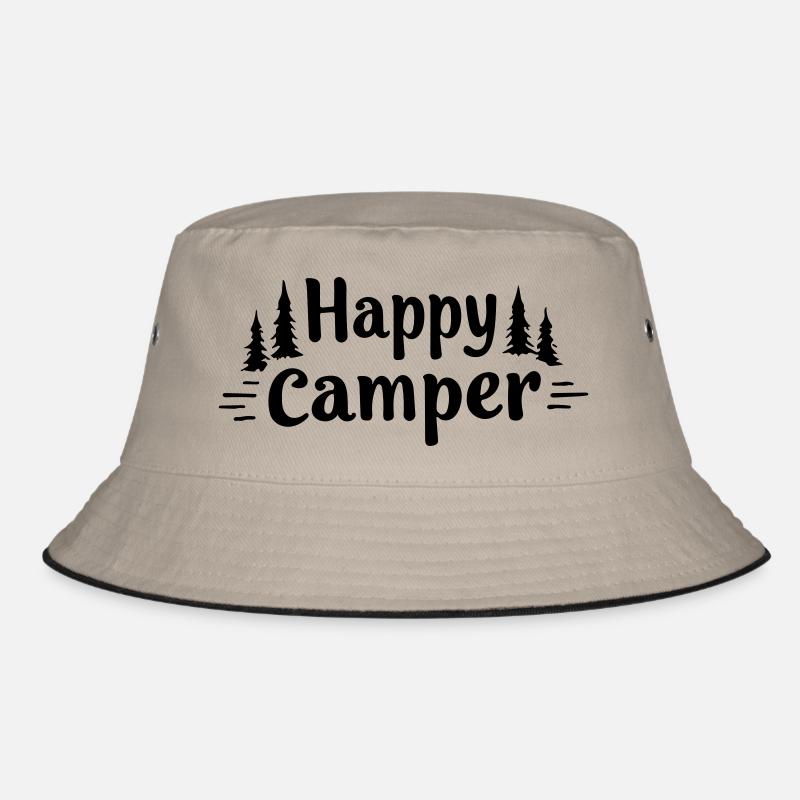 glücklicher Camper Bucket Hat