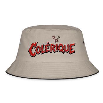 Colérique  - Bob - kaki/noir - Devant