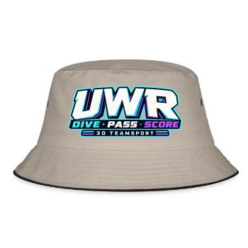 UWR Dive Score 3D TeamSport - Bucket Hat - Khaki/Schwarz - Vorne