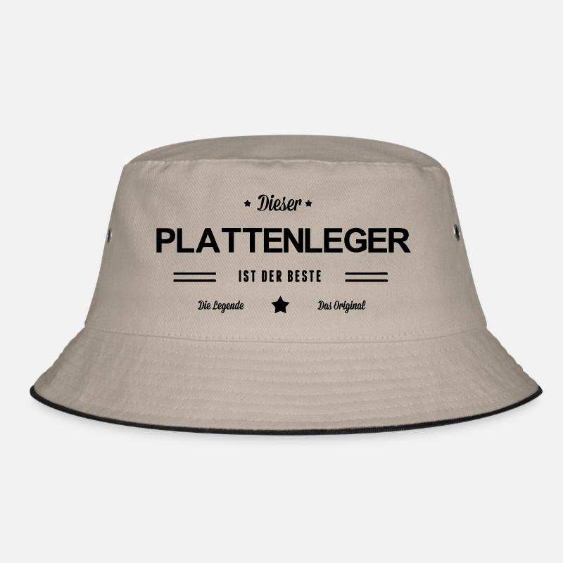 Bester Plattenleger Bucket Hat