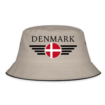 Danemark T-shirt Hygge - Bob - kaki/noir - Devant